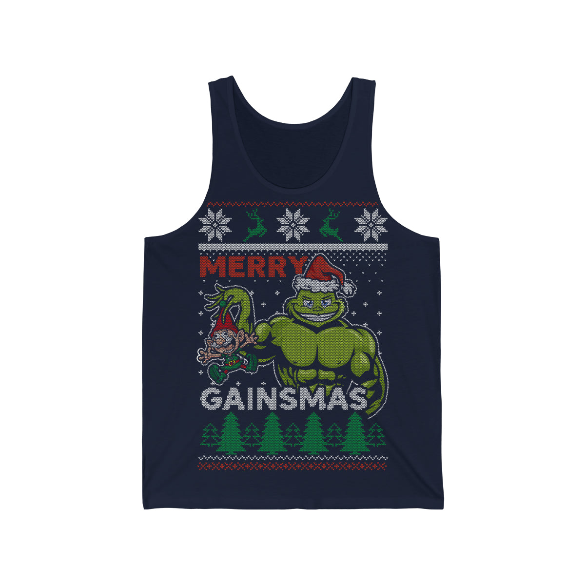 Gainsmas BullyGrinch Jersey Tank Top