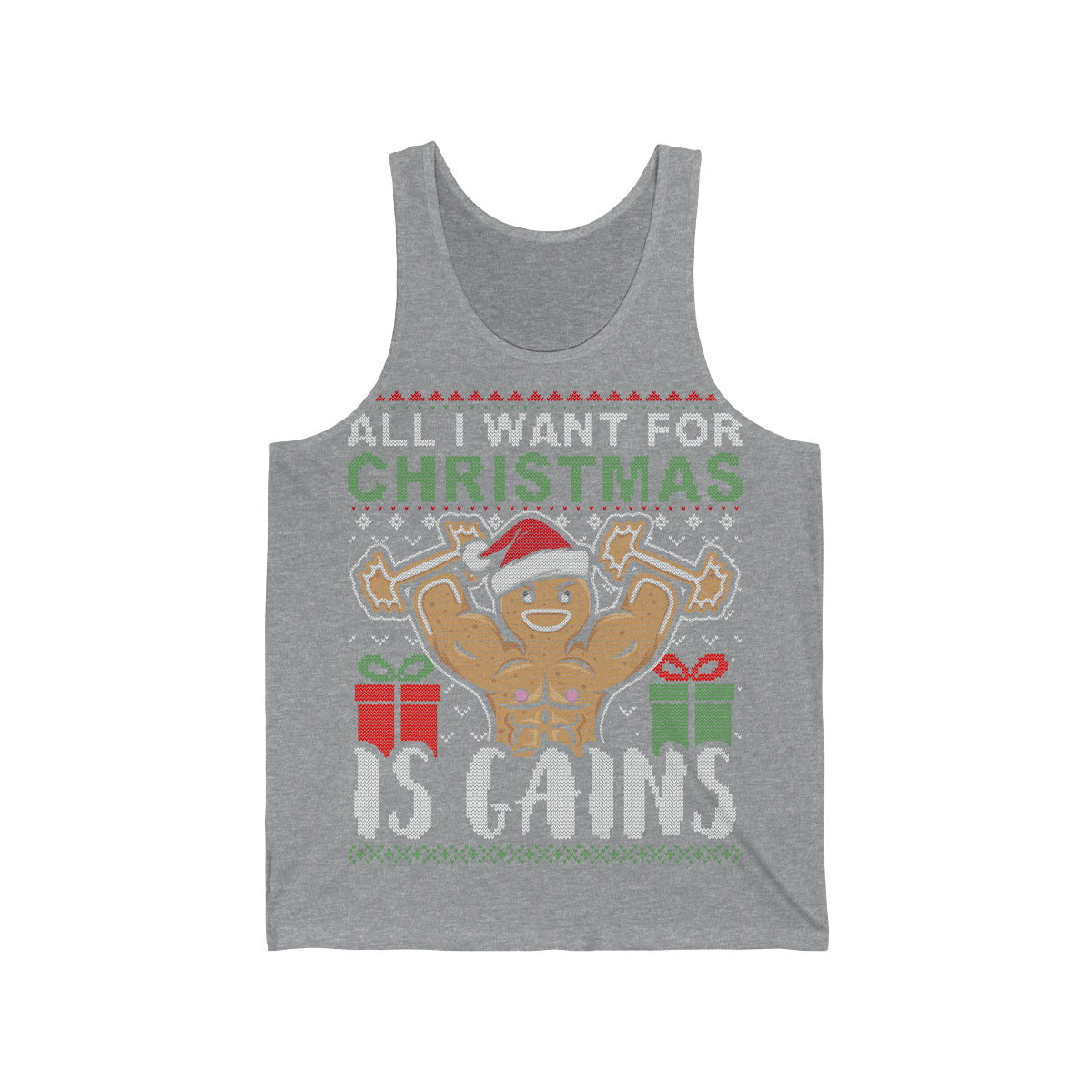 Gainsmas Gingershred Man Jersey Tank Top