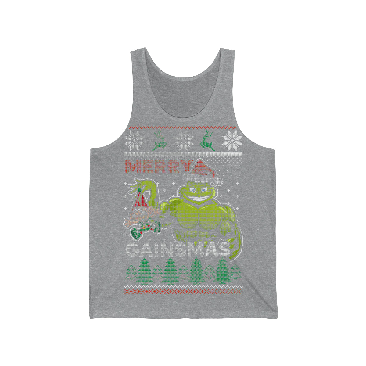 Gainsmas BullyGrinch Jersey Tank Top