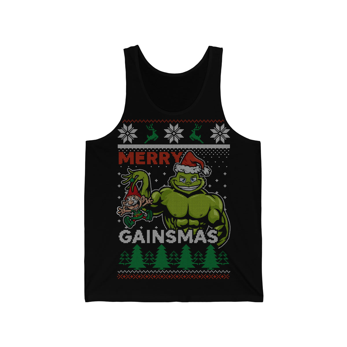 Gainsmas BullyGrinch Jersey Tank Top