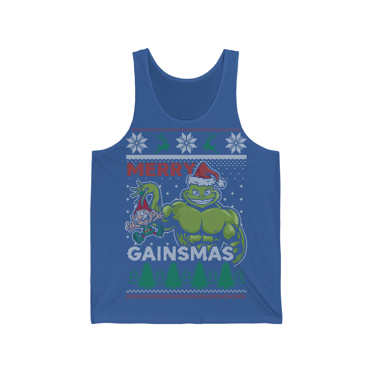 Gainsmas BullyGrinch Jersey Tank Top