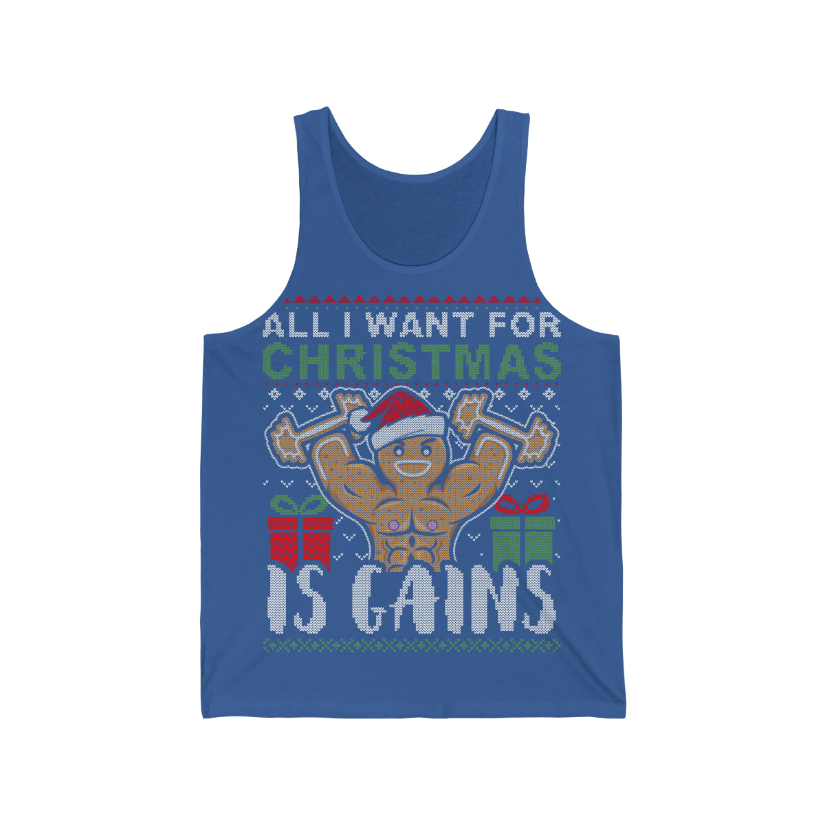 Gainsmas Gingershred Man Jersey Tank Top