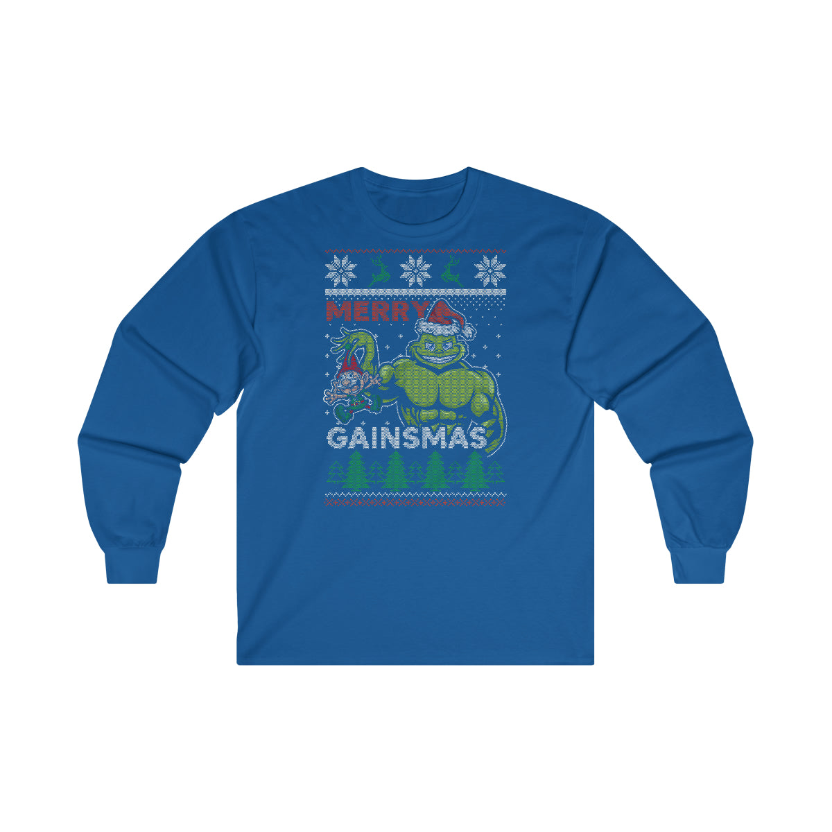 Gainsmas BullyGrinch Ultra Cotton Long Sleeve Tee